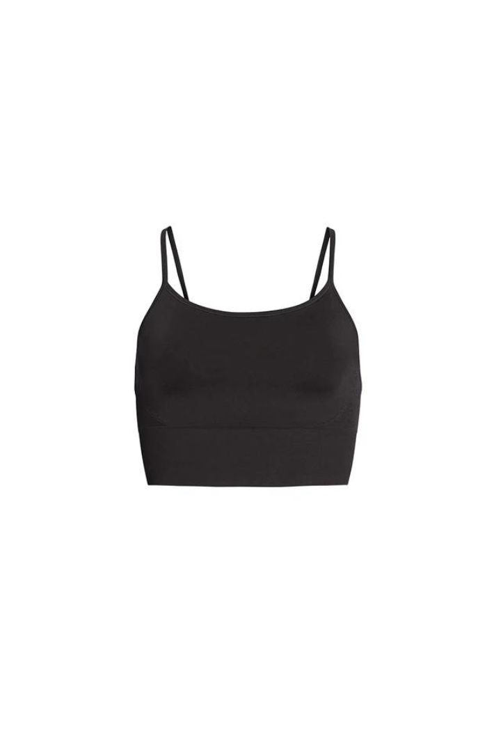 Rethinkit, Hilde Seamless sports bra, Almost black